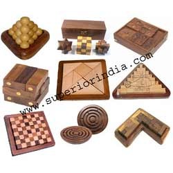 Wooden Puzzles Brain Teaser Puzzles Manufacturer Supplier Wholesale Exporter Importer Buyer Trader Retailer in delhi Delhi India